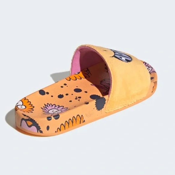 adidas x Kevin Lyons Adilette Premium Slides - Picture 3 of 9